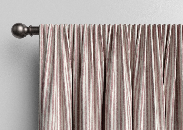Emily Bond Oscar Stripe, Raspberry - Made to Measure Curtains - Image 9